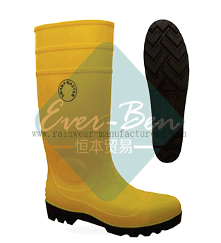 PVC 011 - PVC safety boots wholesale